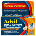 Advil Dual Action Back Pain Caplets Delivers 125mg Ibuprofen and 250mg Acetaminophen Per Dose for 8 Hours of Back Pain Relief - 144 Count Advil Au supplements