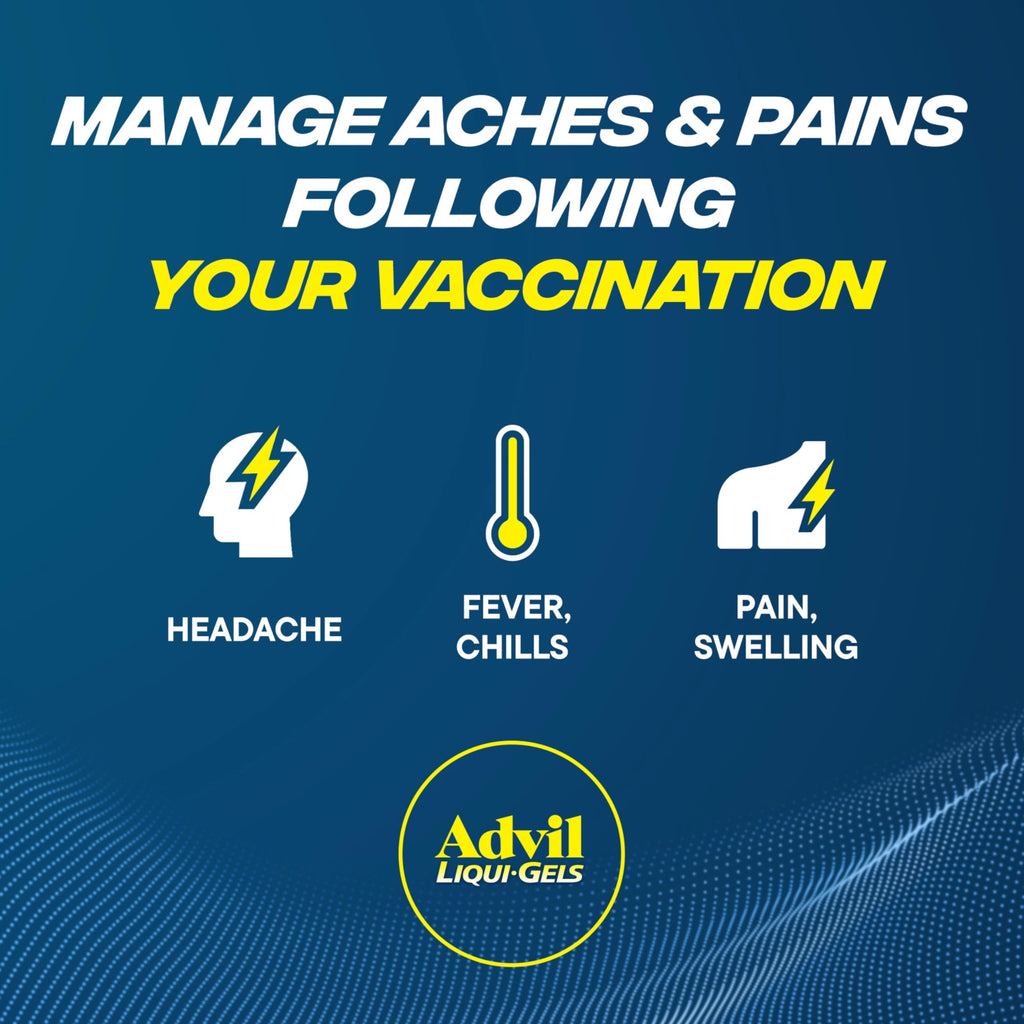 Advil Liqui-Gels Pain Reliever and Fever Reducer, Pain Medicine for Adults with Ibuprofen 200mg for Headache, Backache, Menstrual Pain and Joint Pain Relief - 200 Capsules, Advil PM Ibuprofen - 2 Ct Advil Au supplements