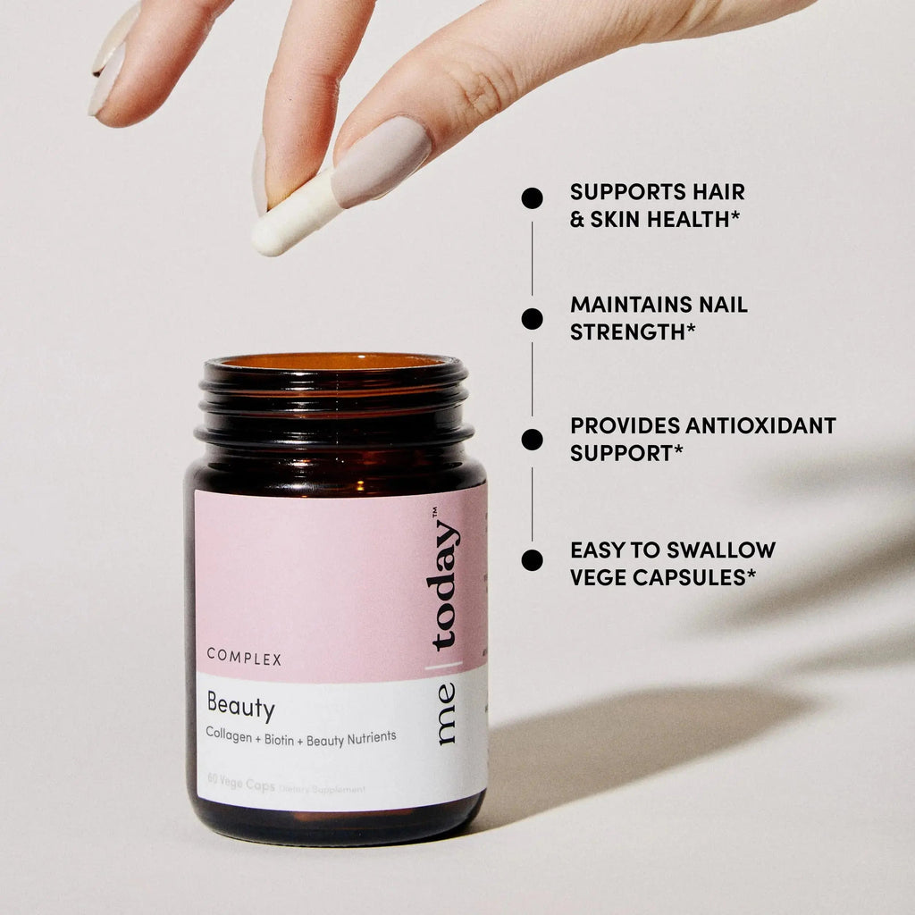 me today Beauty Supplement Hair, Skin and Nails, Vitamins for Women and Men – with Biotin, Collagen, Vitamin C me today Au supplements