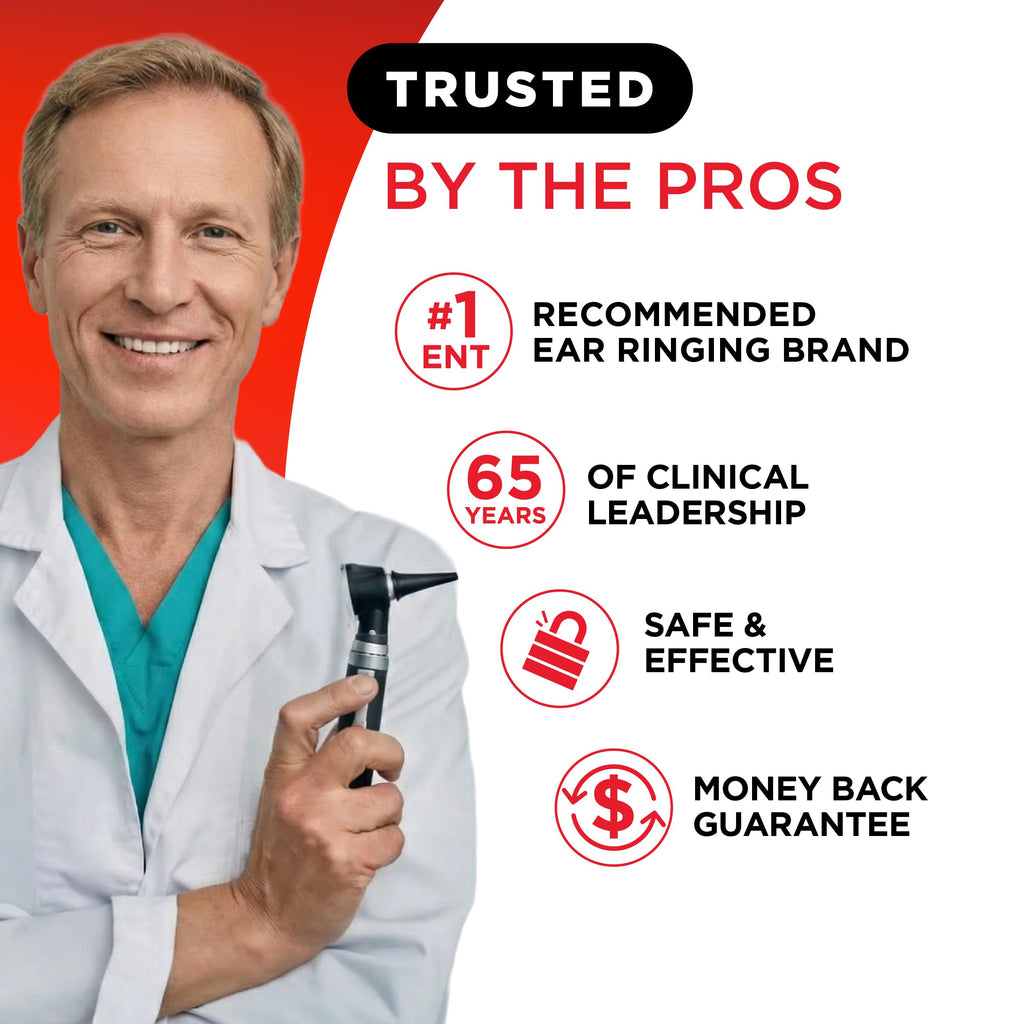 Lipo Flavonoid Ear Ringing - Doctor-Recommended for Ringing Ears – Clinically Proven Lemon Bioflavonoid Complex with Vitamins C, B1, B2, B6, B12,