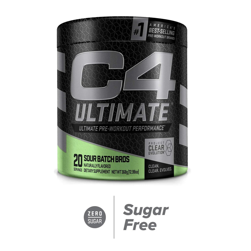 Cellucor C4 Ultimate Pre Workout Powder Sour Batch Bros - Sugar Free Preworkout Energy Cellucor Au supplements