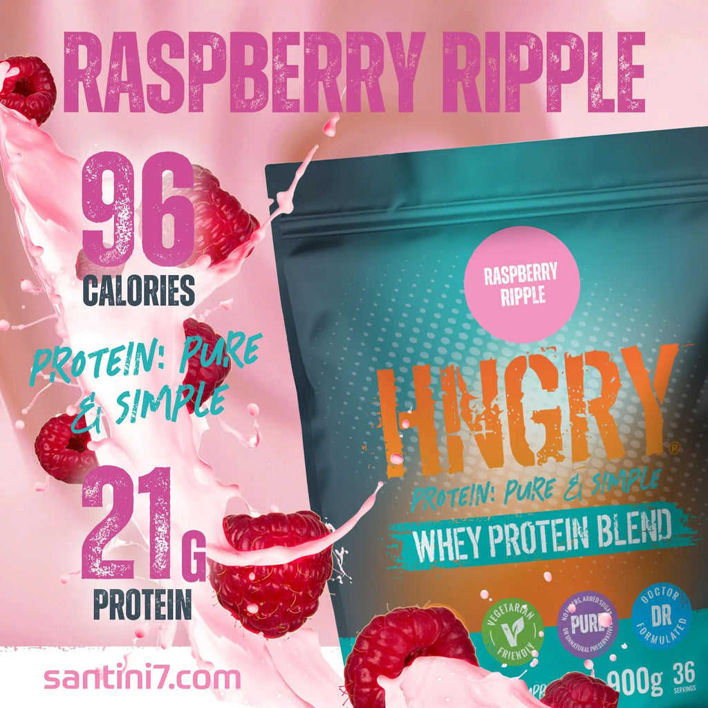 HNGRY Protein Whey Protein Powder Shake with 80% Protein Whey, 900g and 36 Servings HNGRY Protein Au supplements