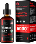 Vitamin B12 Liquid Drops Sublingual 5000mcg, Methyl & Methylcobalamin Supplements S RAW SCIENCE Au supplements