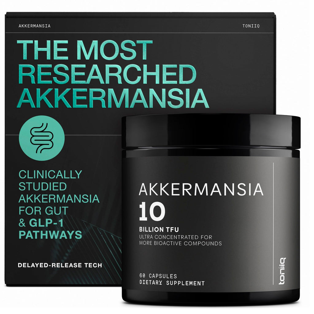 Toniiq Akkermansia Probiotic – 10 Billion TFU – Supports Gut Health & GLP-1 Activity Toniiq Au supplements