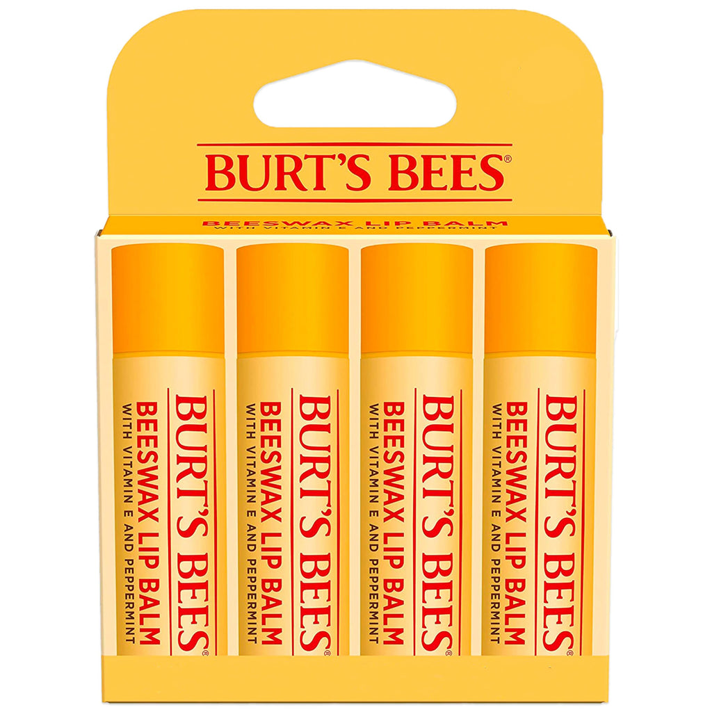 Burt's Bees Lip Balm - Original Beeswax, Lip Moisturizer With Responsibly Sourced Beeswax