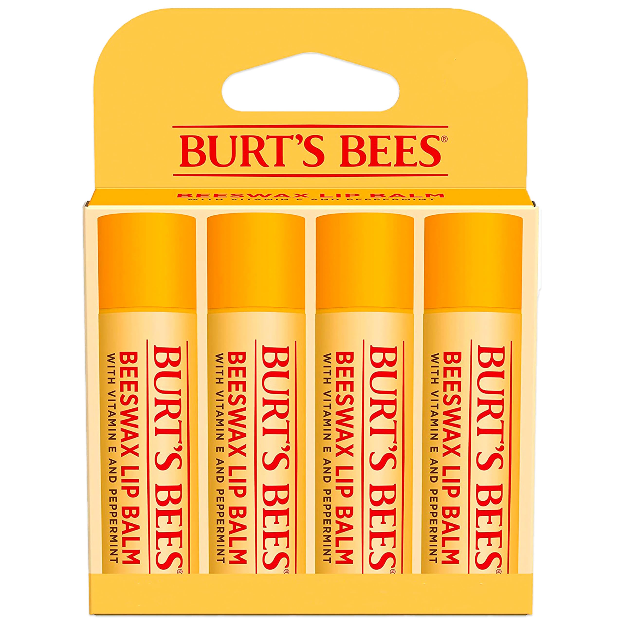 Burt's Bees Lip Balm - Original Beeswax, Lip Moisturizer With Responsibly Sourced Beeswax