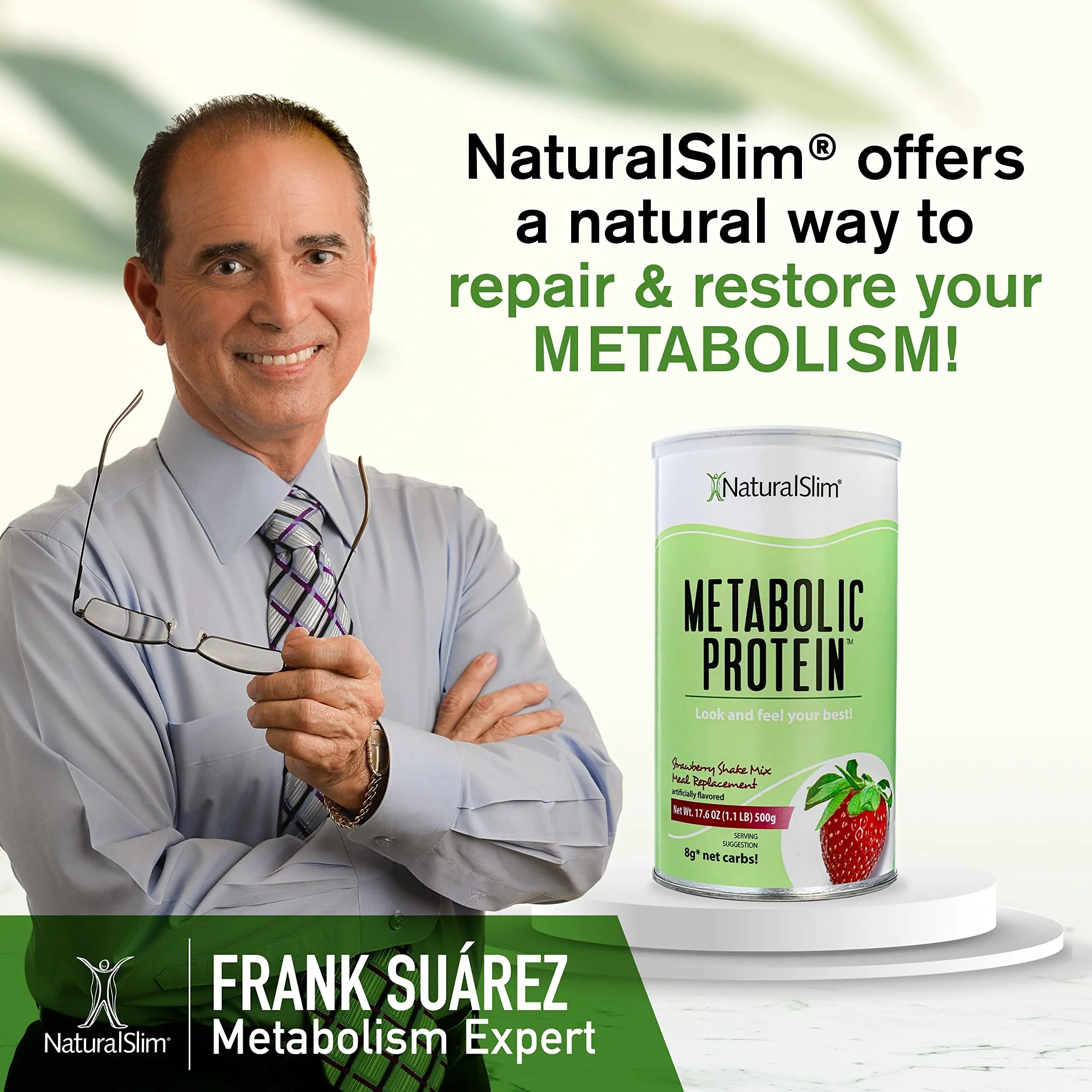 NaturalSlim Metabolic Whey Protein Powder Strawberry – Low Carb, Meal Replacement NaturalSlim Au supplements
