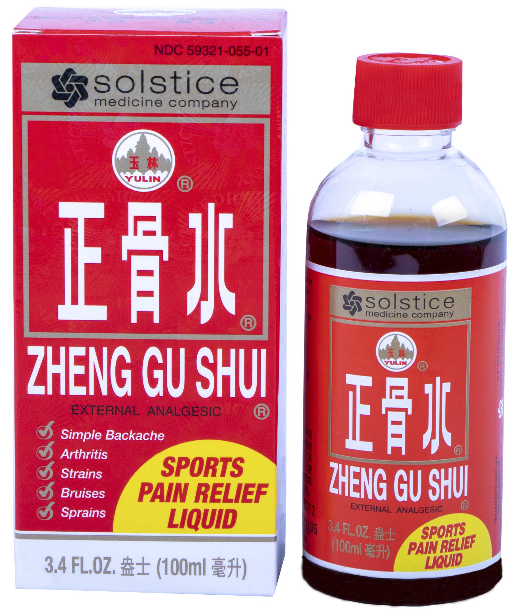 ZHENG GU SHUI - External Analgesic Lotion, 3.4 Oz Solstice Medicine Company Au supplements