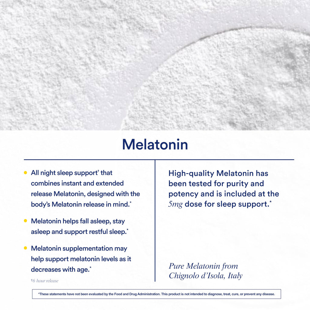 Ritual Sleep BioSeries™ Melatonin: Sleep Aid for Adults, Sleep Supplement with Time Released Capsules, Drug Free Sleep Vitamins for Adults for All Night Sleep Support, 20 Capsules Ritual Au supplements