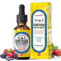 NutraPep Cortisol Detox Liquid Drops for Women Men - Cortisol Reducer Supplement Support Wellness Cleanse Balance Stress Mood Sleep Focus - Lower Cortisol Levels with Ashwagandha L-Theanine Magnolia NutraPep Au supplements