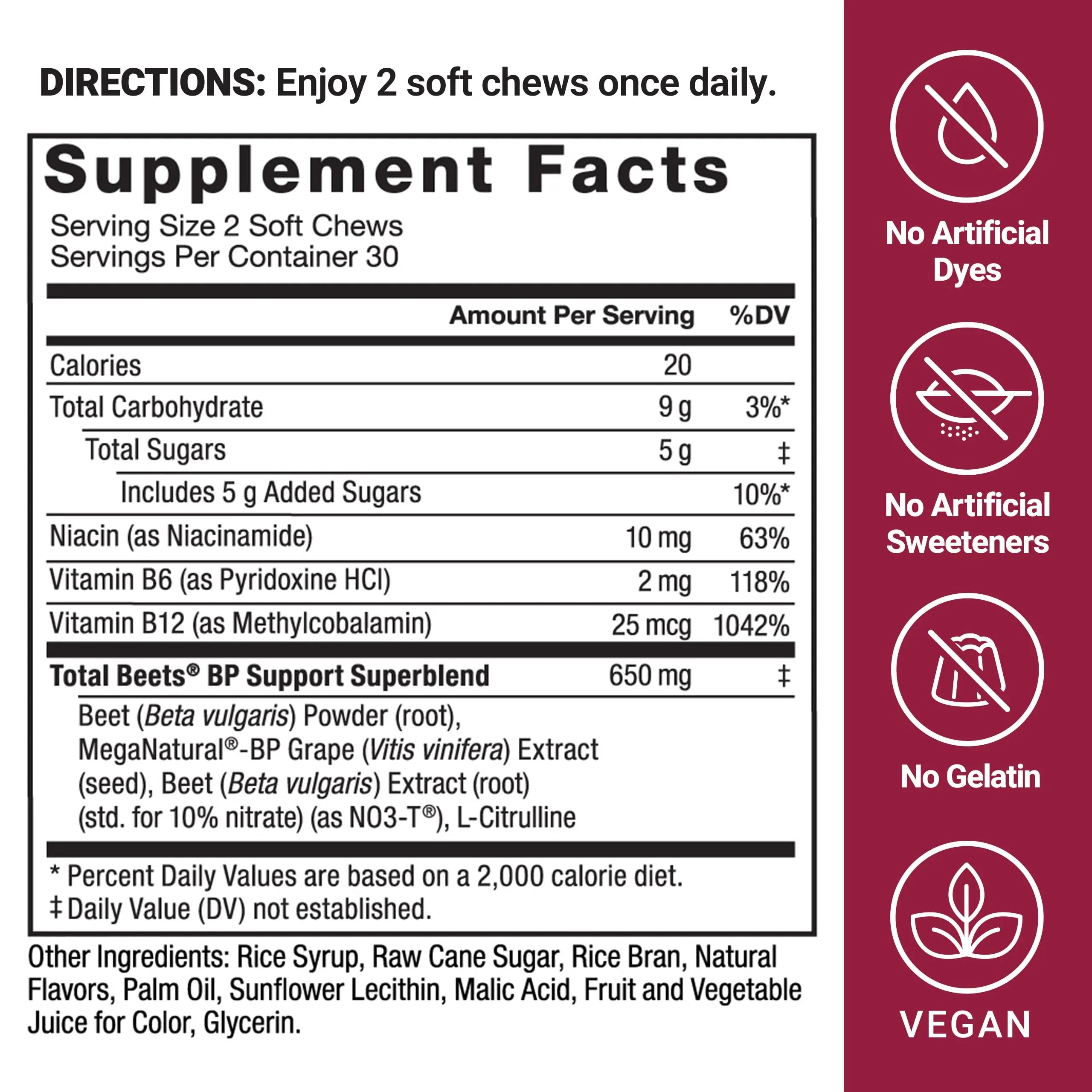 Force Factor Total Beets Blood Pressure Support Supplements with Beet Powder, Great Force Factor Au supplements