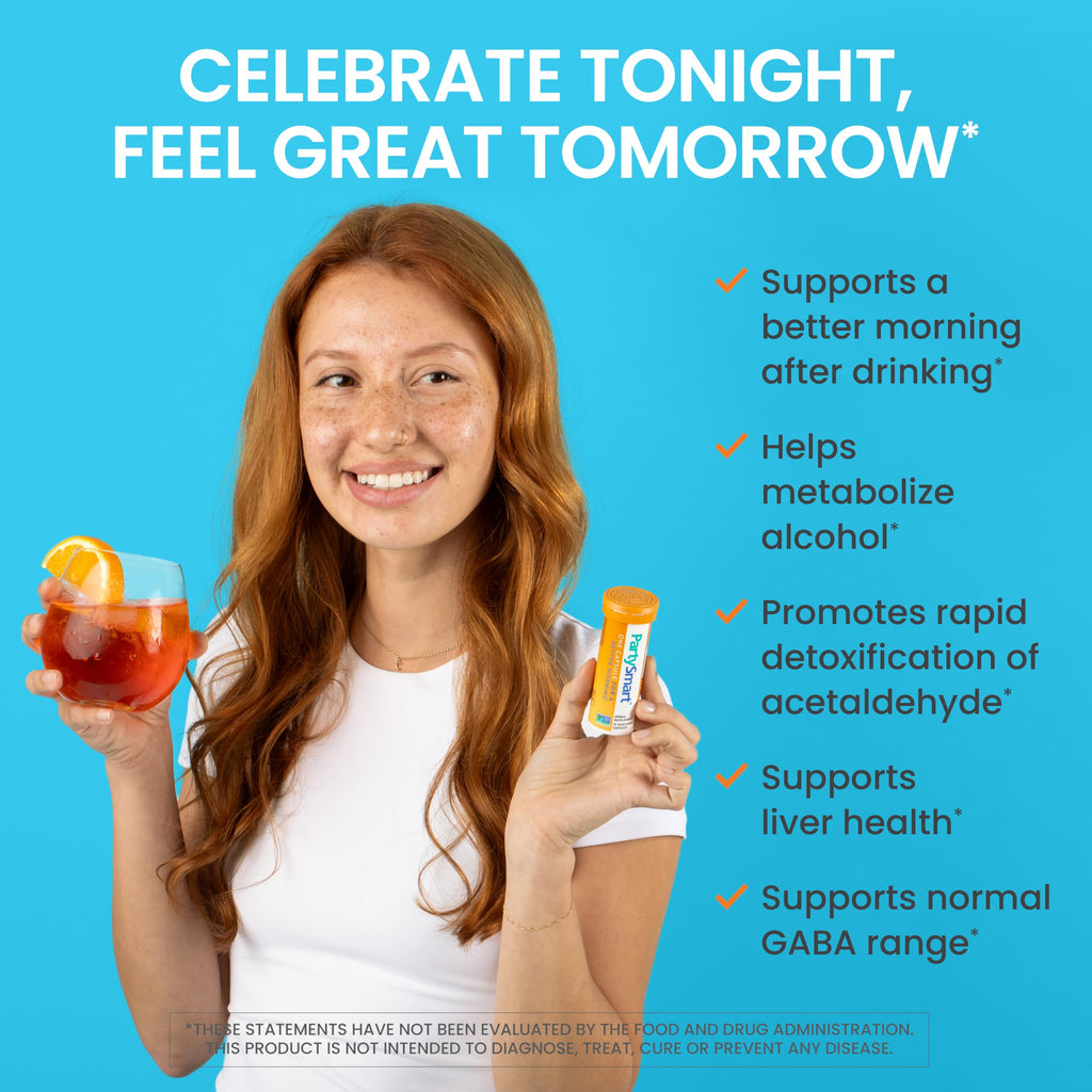 Himalaya PartySmart, 12 Capsule Tube - Alcohol Breakdown Liver Support for a Better Morning After Drinking - Plant Based, Vegan, Non-GMO