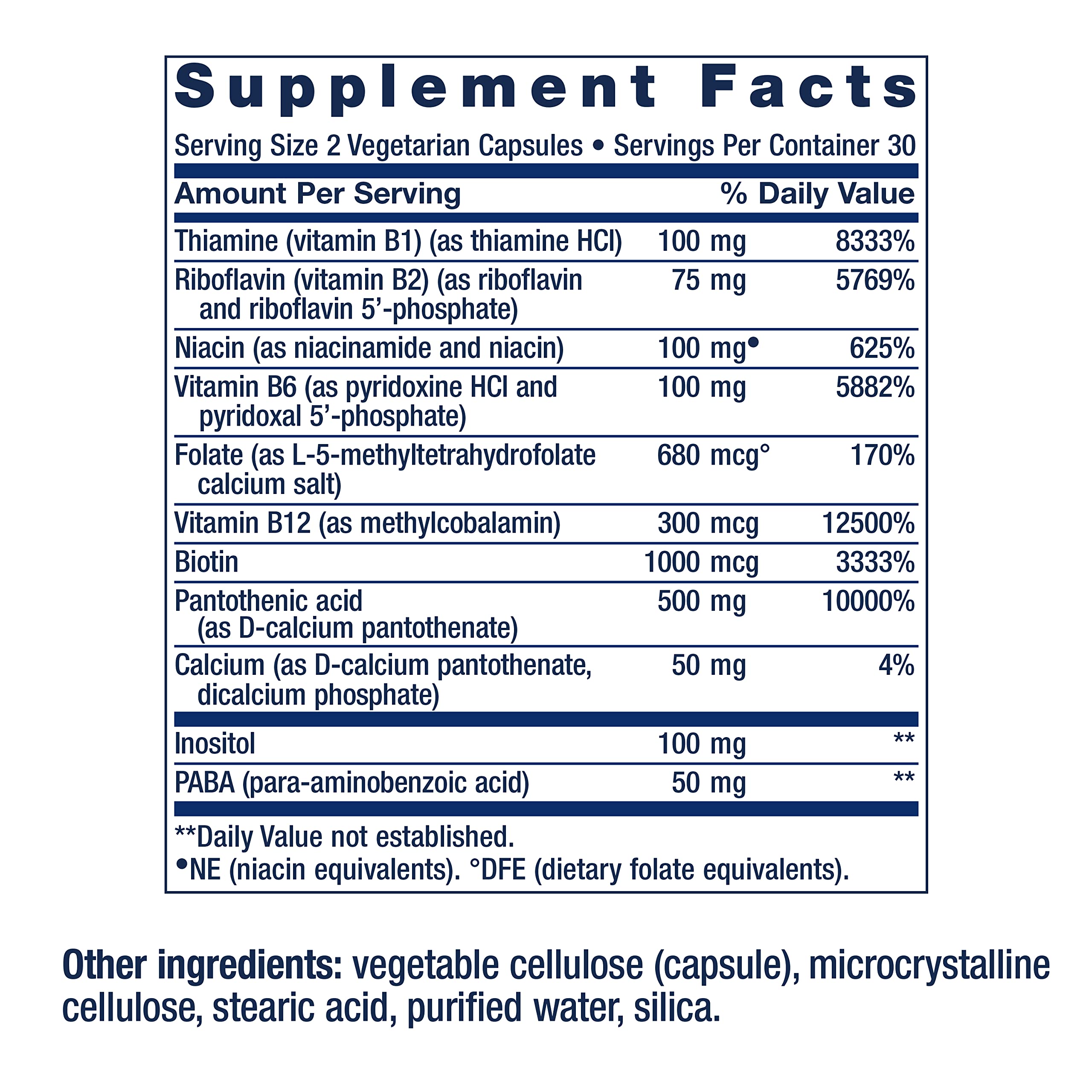 Life Extension BioActive Complete B-Complex, Heart,  Nerve Support, Healthy Energy, Metabolism, Complete B Complex, 60 Vegetarian Capsules