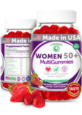 Lunakai USA Made 50 Plus Women's Multivitamin Gummies - Delicious Formula Enhanced with Essential Vitamins Lunakai Au supplements