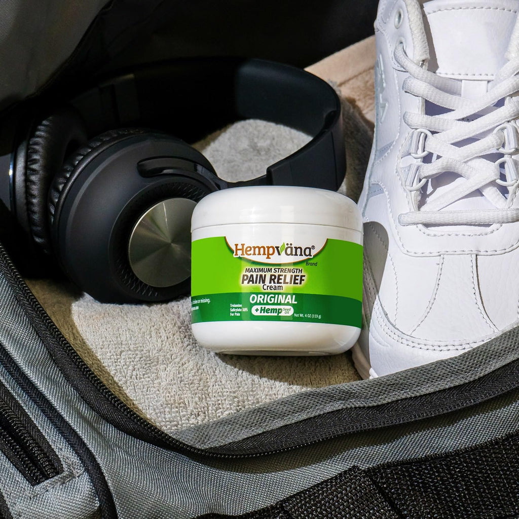 Hempvana Maximum Strength Relief Cream. Hemp Seed Oil for Muscles & Joints, AS SEEN ON TV, Odor-Free, Non-Greasy, Long-Lasting Relief Hempvana Au supplements