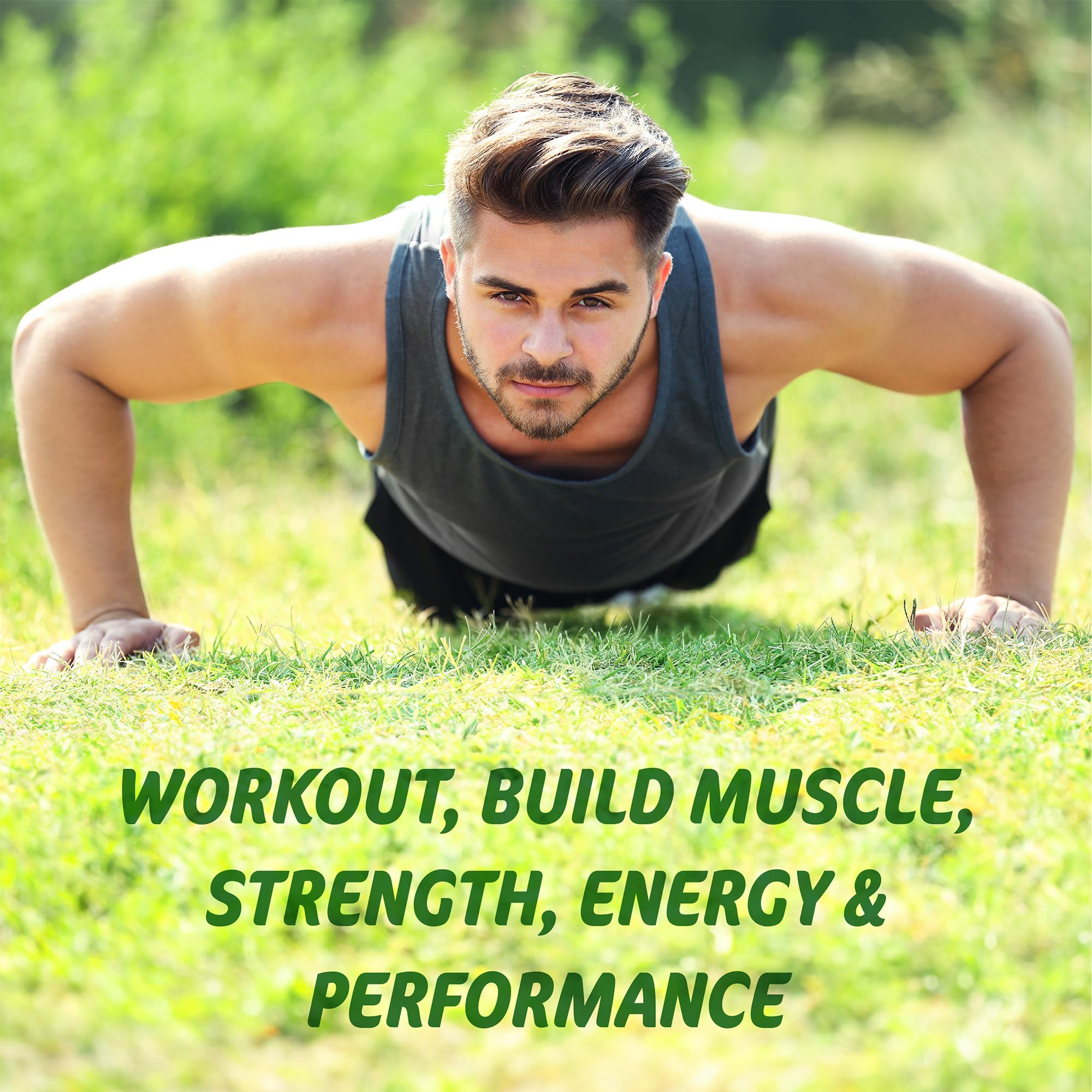 Testosterone Booster Supplement for Men - Male Enhancing Test Boost - Ashwagandha, L-Arginine, Tongkat Ali, Tribulus + More - Workout, Build Muscle, Strength, Energy & Performance - 2 Month Supply SLADAK NATURALS ㅤ Au supplements