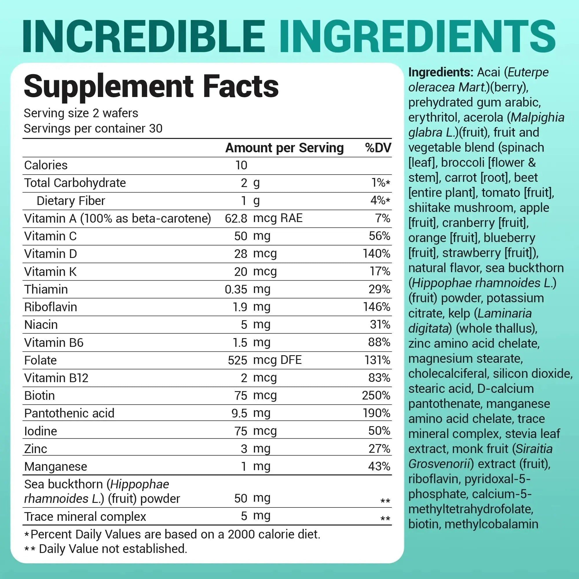 Dr. Berg Kids Chewable Multivitamins (NOT Sweetened w/Sugar) - Daily Multivitamin for Kids That Includes 20 Nutrients & Trace Mineral Complex Dr. Berg Nutritionals Au supplements