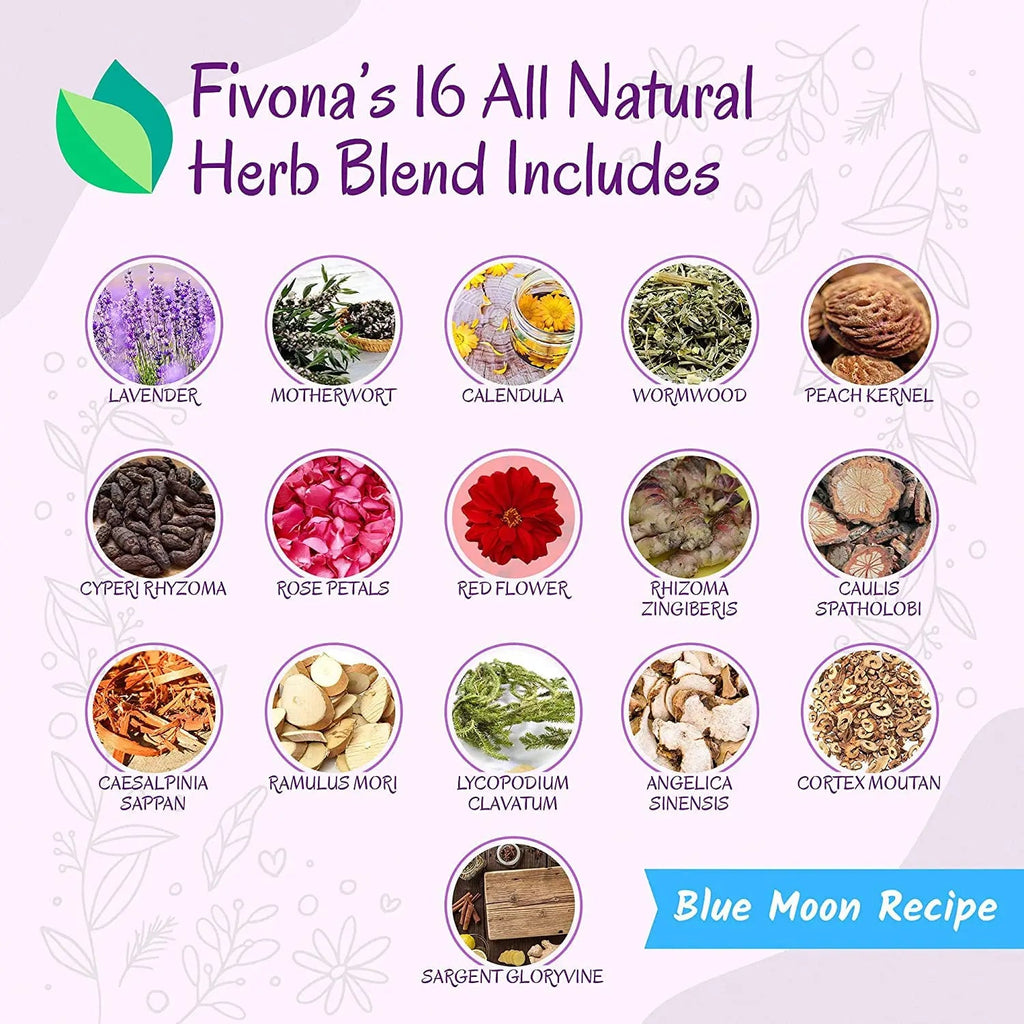 FIVONA Yoni Steaming Herbs - For Feminine Use And Rituals - V-Detox, Cleanse, Wash, Odor Control FIVONA Au supplements