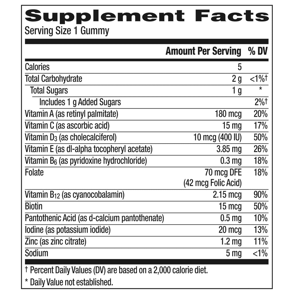 Centrum Kids Multivitamin Gummies, Tropical Punch Flavor Made With Natural Flavors, Stocking Stuffer, 150 Count, 150 Day Supply Centrum Au supplements
