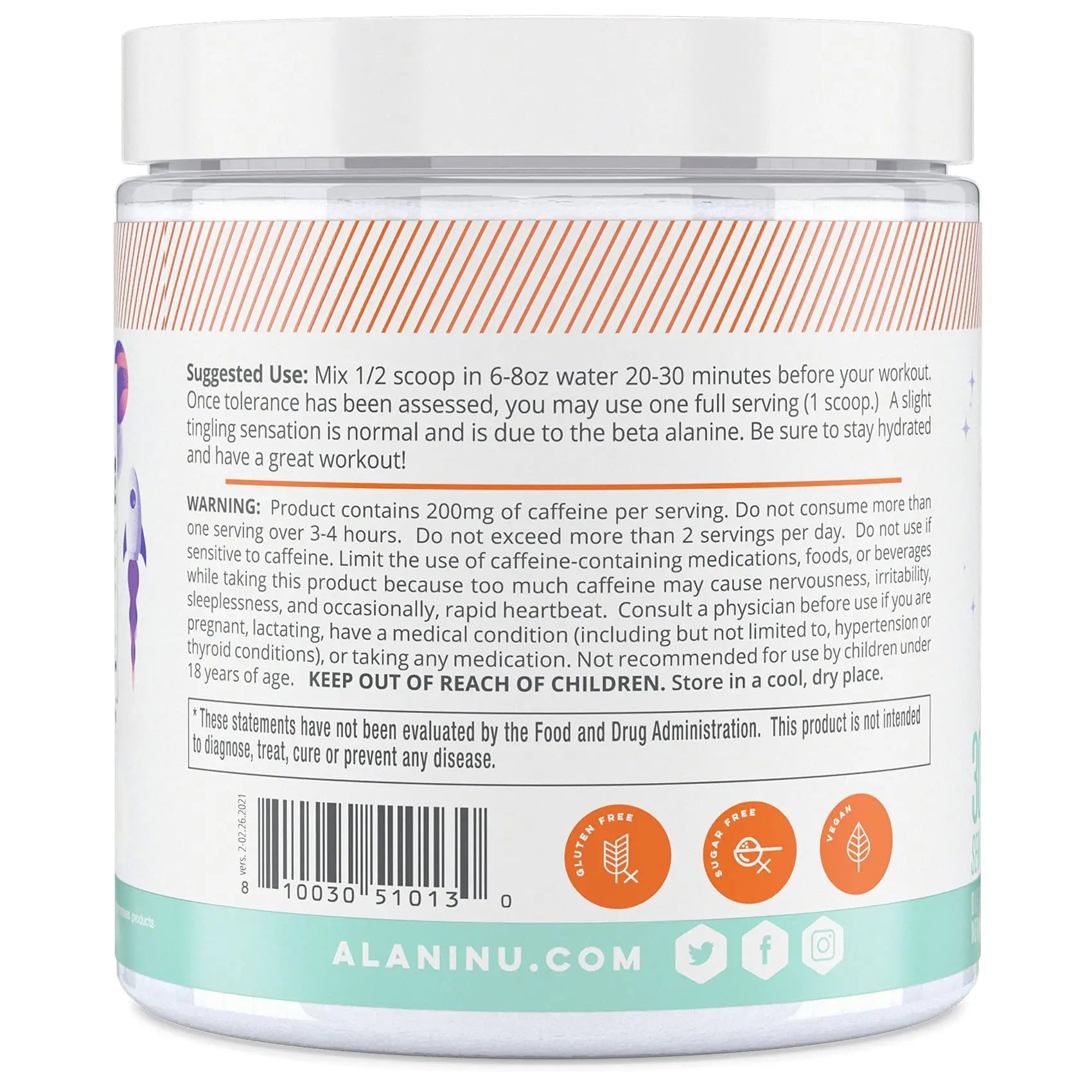 Alani Nu Pre Workout Powder | Amino Energy Boost | Endurance Supple Alani Nu Au supplements
