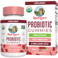 MARYRUTH'S USDA Organic Probiotic Gummies Probiotic Digestive Support | Immune Support | Digestive & Gut Health Supplement | 5 Billion CFU