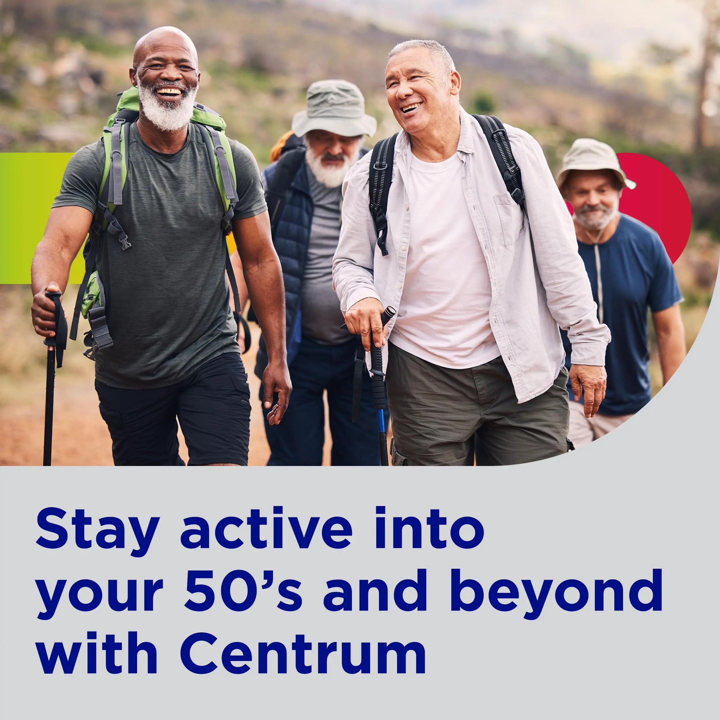 Centrum Silver Multivitamin for Men 50 Plus, Multimineral Supplement, Vitamin D3, B-Vitamins and Zinc, Gluten Free, Non-GMO Ingredients, Supports Memory Centrum Au supplements