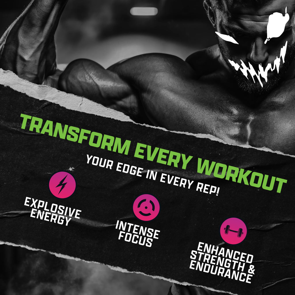 Outrage Ultra HIGH STIM Pre-Workout Powder for Men | 400mg Caffeine, L-Citrulline, Beta-Alanine, Creatine | Extreme Energy, Focus, Strength & Endurance