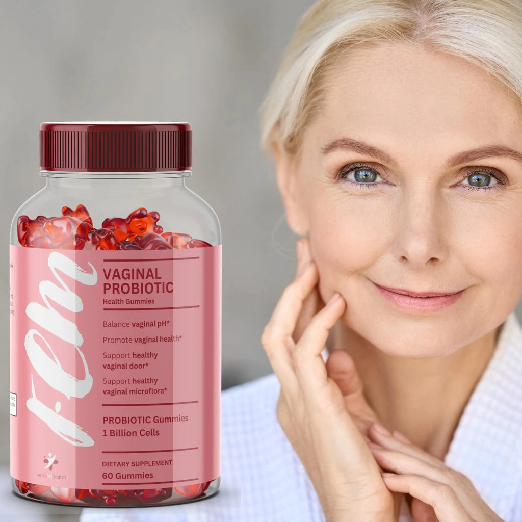 FEM Vaginal Probiotic Gummies for Women - Promotes pH Balance, Healthy Vaginal Odor & Urinary nutra4health Au supplements