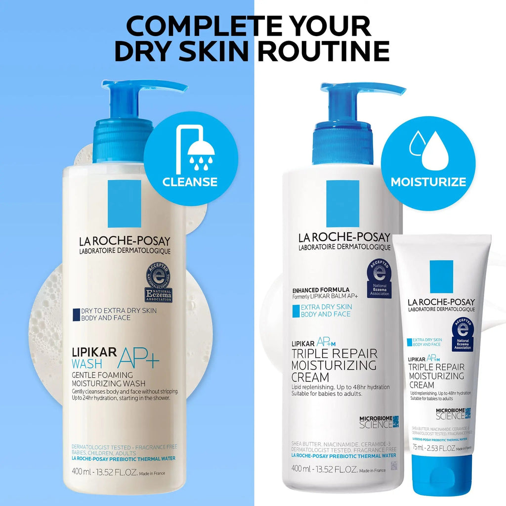 La Roche-Posay Lipikar Daily Repair Moisturizing Lotion Full Size & Travel La Roche-Posay Au supplements