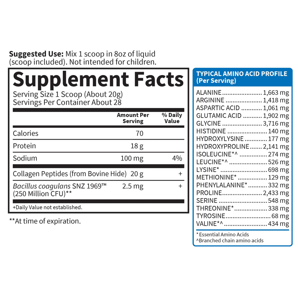 Garden of Life Grass Fed Collagen Peptides Powder Unflavored Collagen Powder for Women Men Hair Skin Nails Joints, Hydrolyzed Collagen Protein Supplements, Collagen for Women & Men, 28 Servings Garden of Life Au supplements