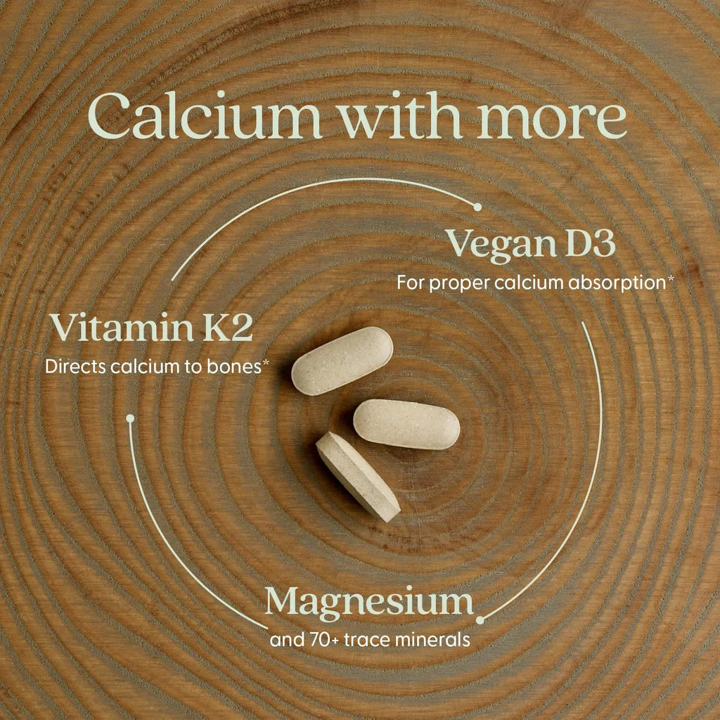 New Chapter Calcium Supplement - Bone Strength Plant-Based USDA Organic Calcium with Magnesium, Vitamin D3+K2, for Bone Health & Joint Mobility, Heart Support New Chapter Au supplements