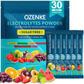 OZENKE Electrolytes Powder Packets, 30 Sticks Hydration Packets Sugar Free, Electrolyte Drink Mix Travel Electrolyte Packets