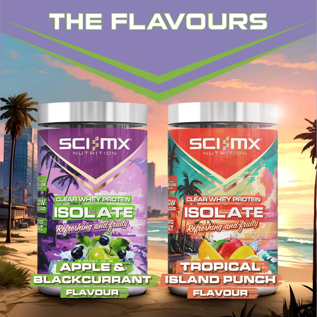 SCI-MX Clear Whey Isolate Protein - Apple and Blackcurrant Flavour - Lean Potein Formula for Muscle Growth SCI-MX Au supplements