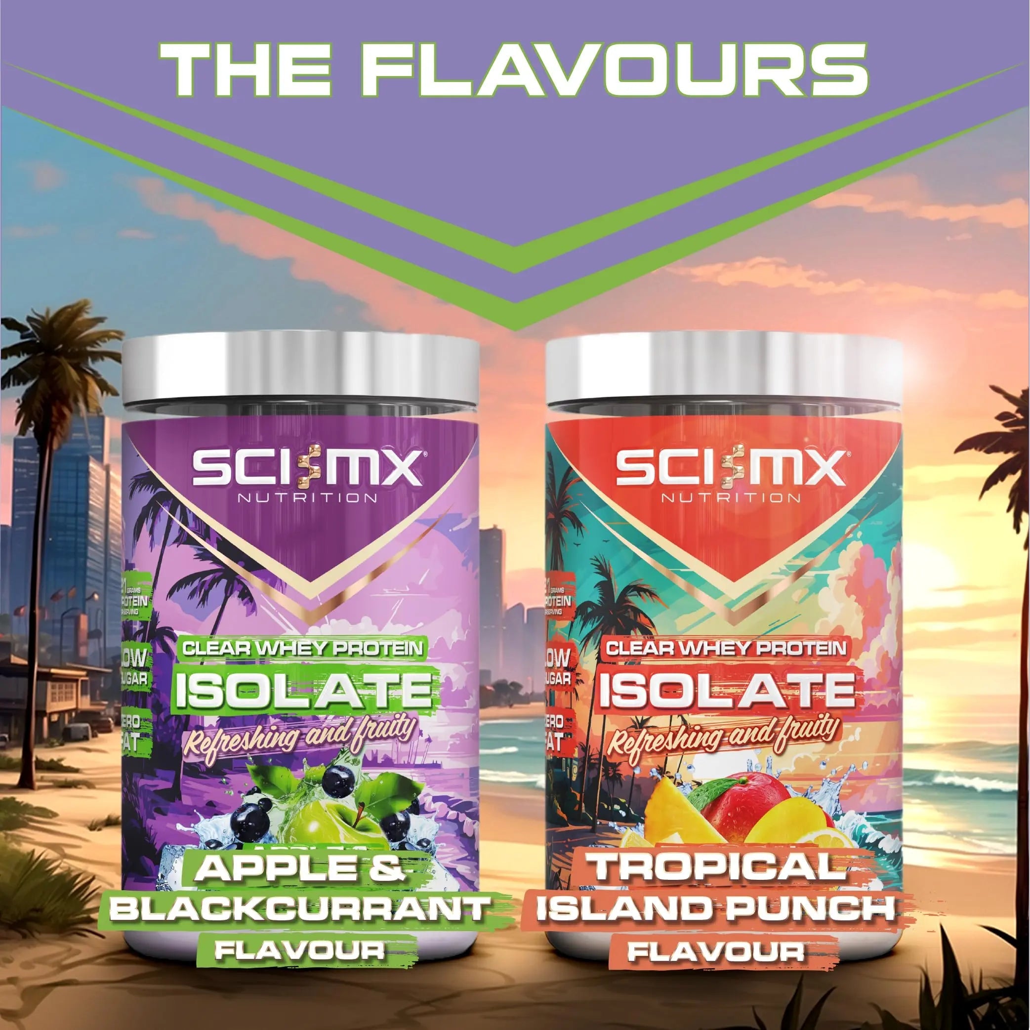 SCI-MX Clear Whey Isolate Protein - Apple and Blackcurrant Flavour - Lean Potein Formula for Muscle Growth SCI-MX Au supplements