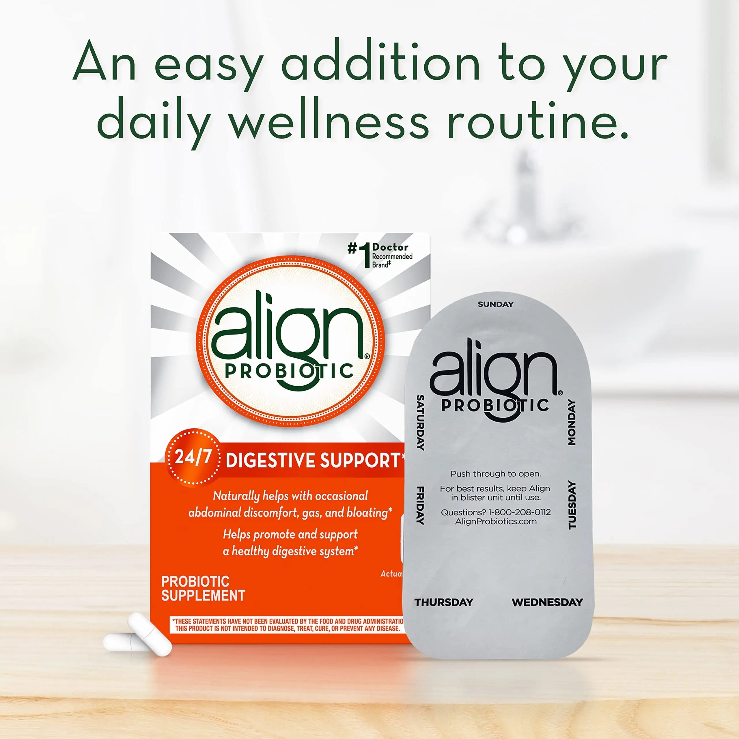 Align Probiotic, Probiotics for Women and Men, Daily Probiotic Supplement for Digestive Align Au supplements