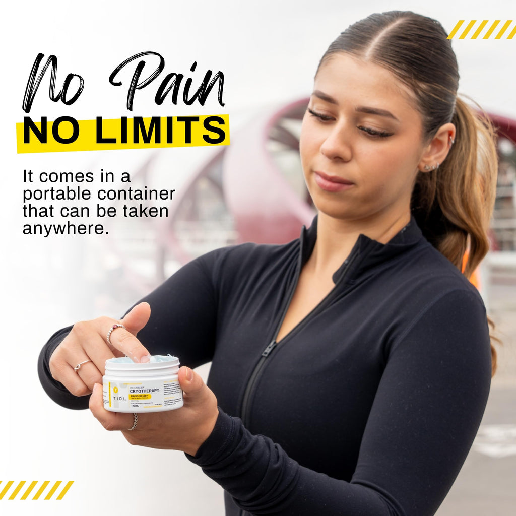 TIDL Cryotherapy Pain Relief Cream, 3 Oz, Targeted Neck Pain, Joint & Muscle Pain Relief with Organic, Plant-Based Menthol, Instant Cooling for Sport & Post Workout Full Body Recovery TIDL Au supplements