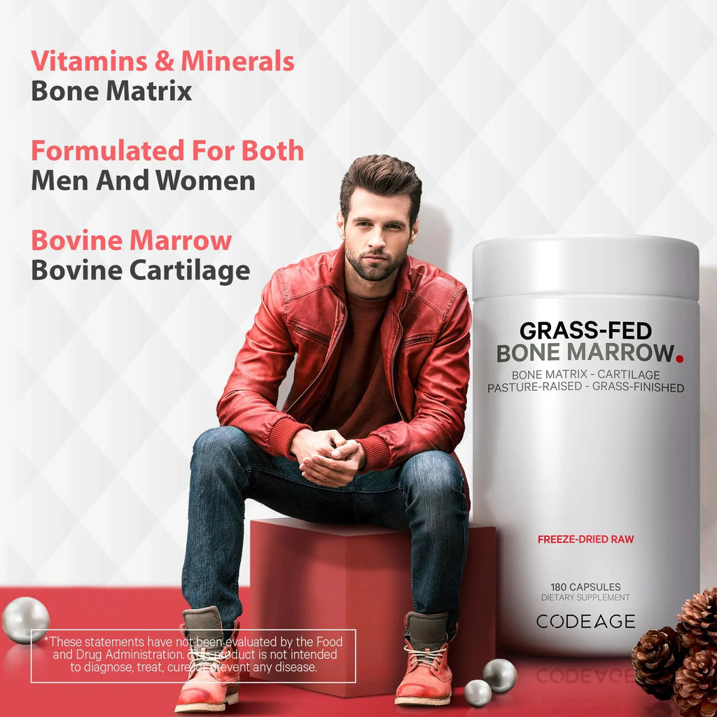 Codeage Grass Fed Bone Marrow, Full Spectrum Whole Bone Extract Codeage Au supplements