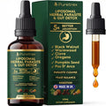 PURETREX Herbal Gut Detox & Cleanse Drops 2 fl oz, Liposomal Dewormer for Humans with Wormwood, Black Walnut, Clove, Pumpkin Seed, PAU D'Arco, Candida