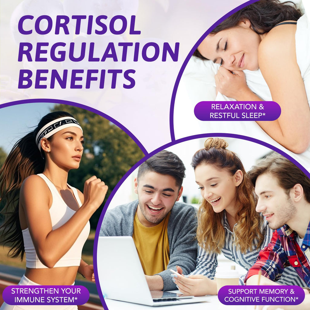 ZIXBMHYJ Cortisol Supplement for Women, Cortisol Support Liquid Drops with Ashwagandha, Magnesium & L-Theanine - Supports Stress Relief, Mood & Relaxation - 2.02 fl oz ZIXBMHYJ Au supplements