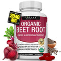 Organic Beet Root Powder Tablets - 2040mg Natural Nitric Oxide Beets to Support, Energy Toplux Au supplements