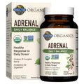 Garden of Life Organics Adrenal Daily Balance, Adaptogenic Herbs Ashwagandha, Holy Basil, B Complex & Probiotics, Organic Non-GMO, Vegan, Gluten Free Supplement, Two Month Supply, 120 Tablets Garden of Life Au supplements