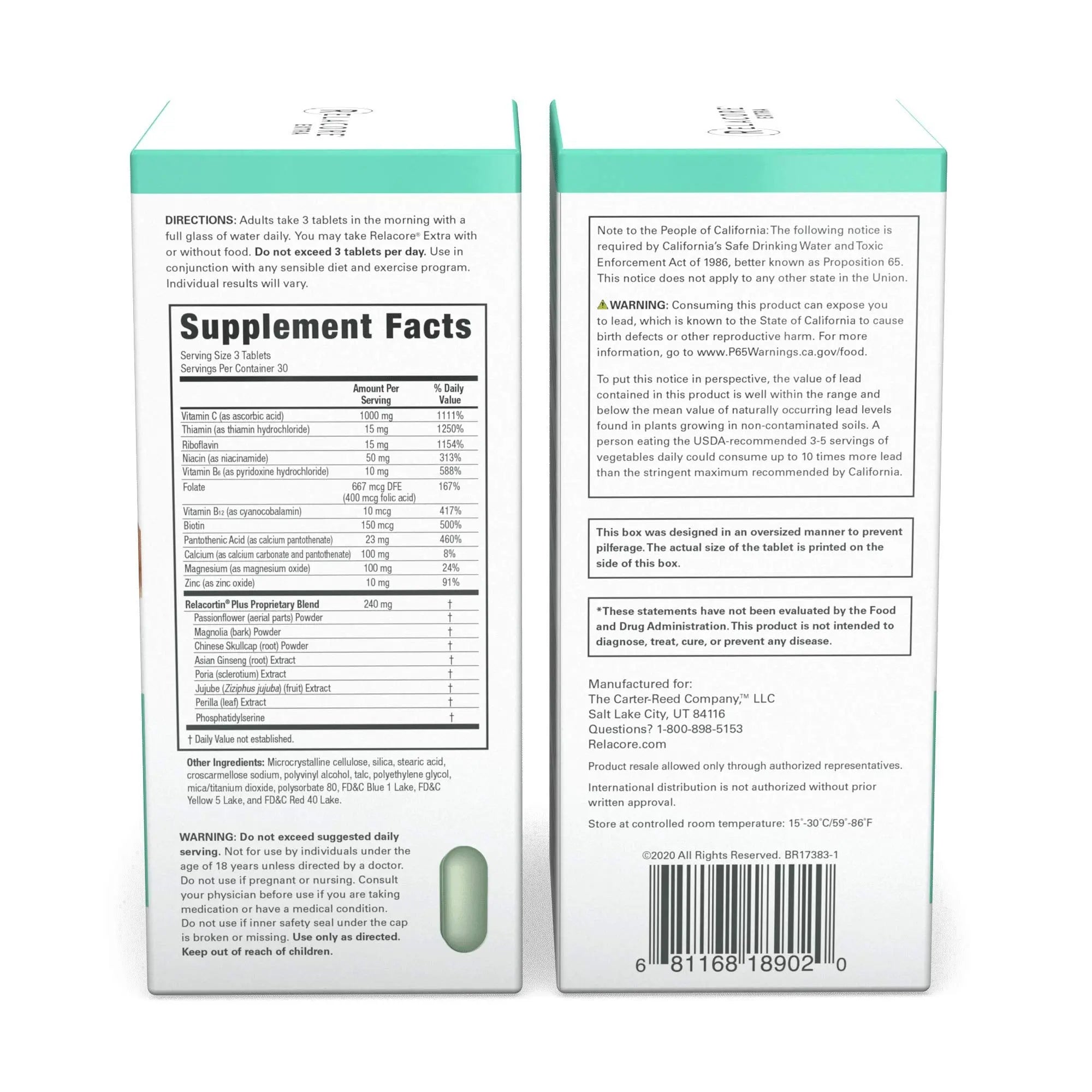 Relacore Extra Maximum Strength Stress-Mitigating Compound - Stress Relief Supplements Relacore Au supplements