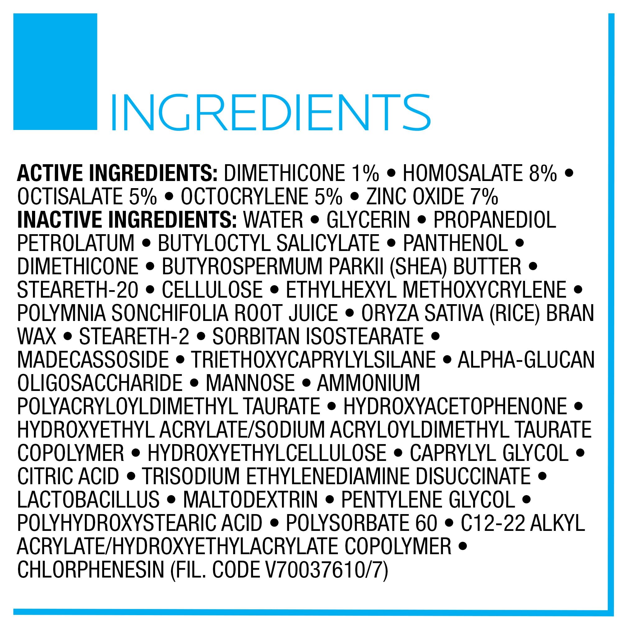 La Roche-Posay Cicaplast Balm B5 UV SPF 50, Vitamin B5 + Shea Butter + Tribioma + Madecassoside + Zinc Oxide Sunscreen