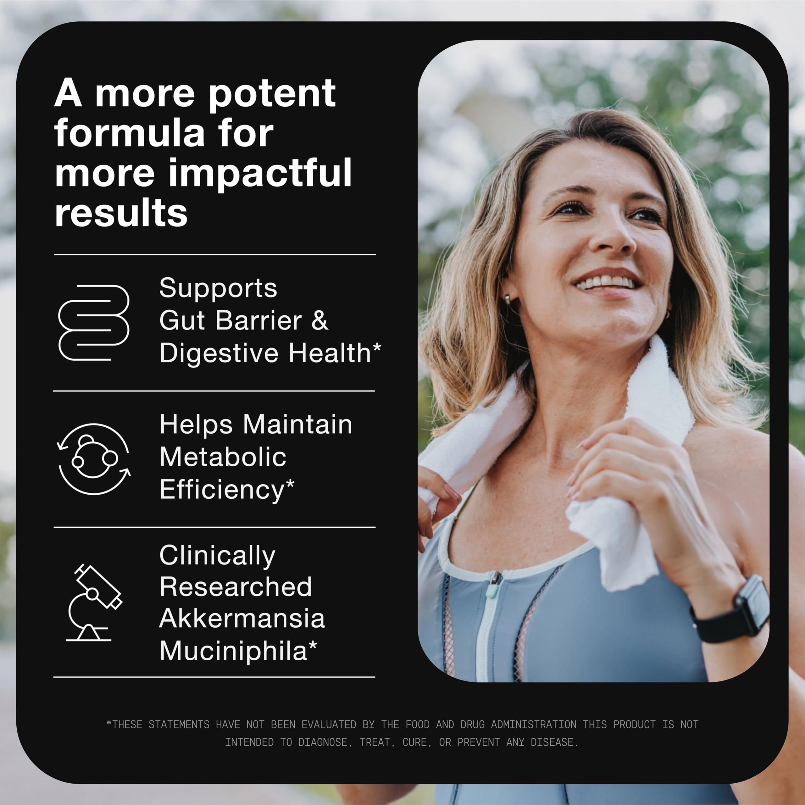 Toniiq Akkermansia Probiotic – 10 Billion TFU – Supports Gut Health & GLP-1 Activity Toniiq Au supplements