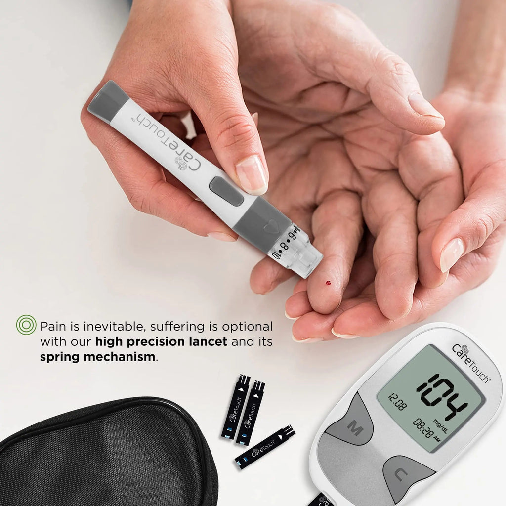 Care Touch Blood Glucose Meter Kit - Diabetes Testing Kit with Glucometer Care Touch Au supplements