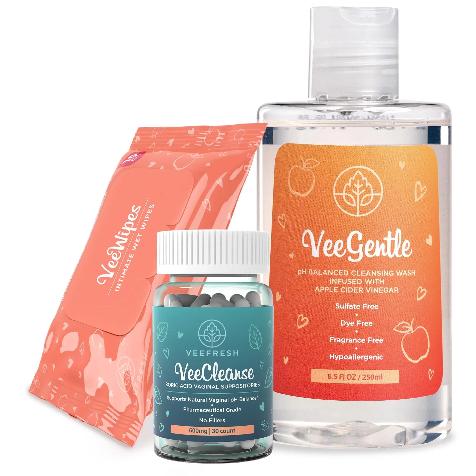 VeeFresh VeePower Bundle - A Convenient Feminine Care Bundle for Any-Time Freshness & Odor Control VeeFresh Au supplements