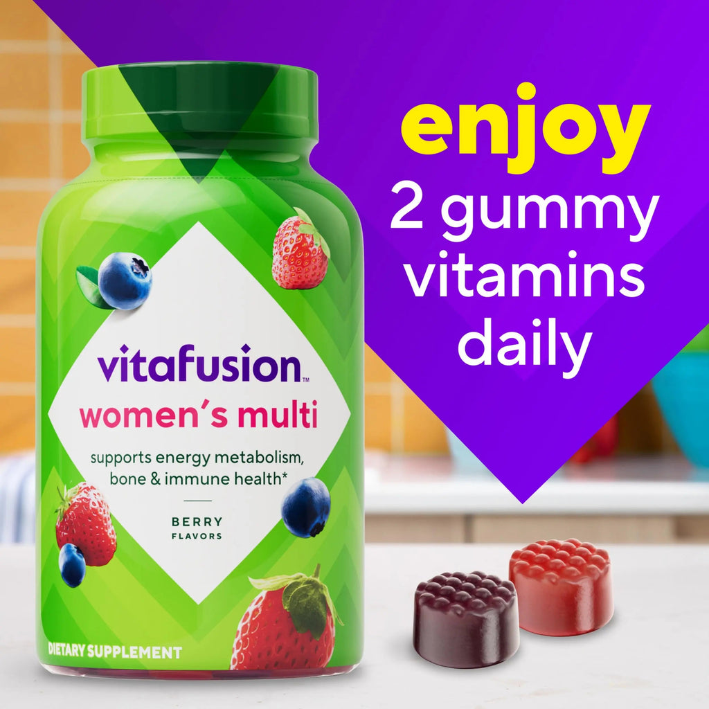 Vitafusion Adult Gummy Vitamins for Women, 120 Count Vitafusion Au supplements