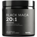 Toniiq Black Maca Root - Ultra High Potency 20:1 Extract - Single Origin, Wildcrafted & Highly Concentrated - Third-Party Lab Tested - 120 Capsules Toniiq Au supplements