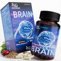 LeafStory Nootropic Brain Supplements for Memory and Focus, Cognitive Function for Mental Health & Clarity, Vitamin B6 B12, Folate & Dihydromyricetin, 60 Capsules LeafStory Au supplements