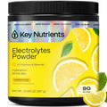 KEY NUTRIENTS Multivitamin Electrolytes Powder No Sugar - Refreshing Lemonade Electrolyte Powder - Sodium & Energy Supplement - Hydration Powder